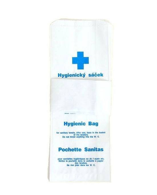 Hygienické sáčky papírové 100ks č.60685 | Obalový materiál - Sáčky, tašky, střívka